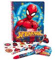 Spider-Man Bleistiftset m. Mehrfarbig Stift