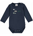 Msli Bodysuit l/s - Caravan - Night Blue