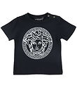 Versace T-Shirt - Zwart m. Wit