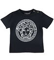 Versace T-Shirt - Schwarz m. Wei