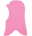 Racing Kids Balaclava - Ull/Bomull - Dubbel - Rosa