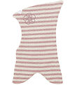 Racing Kids Balaclava - Wool/Cotton - 2-layer - Dusty Rose/Ivory