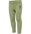 Hummel Leggings - Ull - hmlWolly - Oil Green