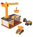 Dickie Toys Ensemble de Jeu - Station de construction - Lumire/