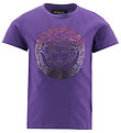 Versace T-shirt - Liten m. Logo/Strass