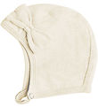 Racing Kids Baby Hat - Cream w. Bow