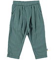 Joha Trousers - Wool - Dark Green