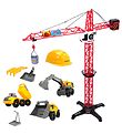 Grue av. Volvo Ensemble de Construction Dickie Toys - 100 cm