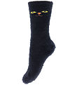 Mini Rodini Socks - CAT Eyes Fluffy - Black