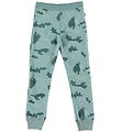 Joha Leggings - Wol/Bamboe - Groen Op