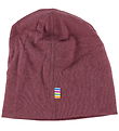 Joha Beanie - Wool - 2-layer - Bordeaux