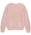 Creamie Blouse - Tricot - Glitter - Argent Rose