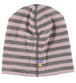 Joha Beanie - Wool - 2-layer - Pink/Grey