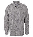 Hound Shirt - Striped Overshirt - Black/Off White