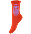 Danef Socken - DaneDanmark - Bright Red Freja