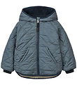 Liewood Thermal/Fleece Jacket - Jackson - Reversible - Whale Blu