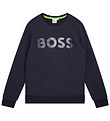 BOSS Sweatshirt - Navy m. Wei