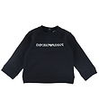 Emporio Armani Sweatshirt - Schwarz m. Weiß