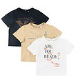 Emporio Armani T-shirts - 3er-Pack - Weiß/Sand/Schwarz