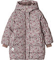 Wheat Padded Jacket - Yrsa - Pale Lilac Berries