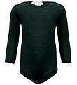 Minimalisma Bodysuit l/s - Rib - Wool - Alaska - Dark Green