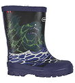 Viking Thermo Boots - Jolly - Navy w. Sea monster