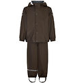 Mikk-Line Rainwear - PU - Recycled - Slate Black