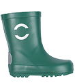 Mikk-Line Rubber Boots - Wellies - Solid - Evergreen