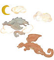 That's Mine Wallstickers - Dragons Duck Clouds - Multi