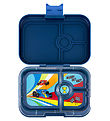 Yumbox Lunchbox w. 4 Room - Bento Panino - Monte Carlo Blue/Race