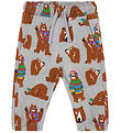 Stella McCartney Kids Sweatpants - Grey Melange w. Bears