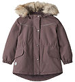 Wheat Winter Coat - Mathilde Tech - Plum