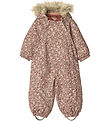 Wheat Snowsuit - Nickie Tech - Rose Dust Flowers