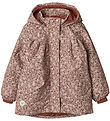 Wheat Winter Coat - Mimmi Tech - Rose Dust Flowers