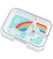 Yumbox Insert tray w. 4 Compartments - Tapas - Rainbow