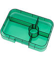 Yumbox Einlegetablett m. 5 Zimmer - Tapas - Clear Green