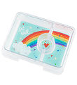 Yumbox Insert tray w. 3 Compartments - Snack - Rainbow