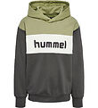 Hummel Hoodie - hmlMorten - Oil Green