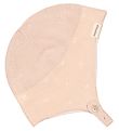 MarMar Ungbarnahúfa - Modal Mix - Aly - Cream Taupe Hearts