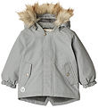 Wheat Winter Coat - Kasper Tech - Rainy Blue