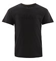 Emporio Armani T-Shirt - Schwarz m. Logo/Strassstein