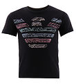 Emporio Armani T-Shirt - Marine av. Logo