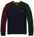 Polo Ralph Lauren Blouse - Gebreid - Navy/Army/Bordeaux