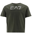 EA7 T-shirt - Duffelvska m. Silver