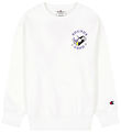 Champion Sweat-shirt - Col rond - Blanc