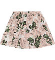 Christina Rohde Skirt - White w. Flowers