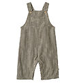 Wheat Overall - Issey - Black Coal Stripe