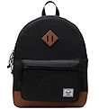 Herschel Backpack - Heritage Youth - EcoSystem - Black/Saddle Br