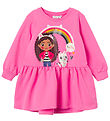 Robe en Molleton Name It - NmfAmma Gabby - Rose Cosmos