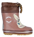 Mikk-Line Rubber Boots w. Lining - Burlwood